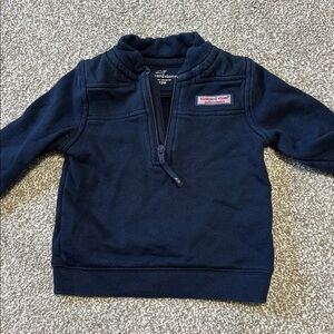 Vineyard Vines Dark Blue Half-Zip Sweater